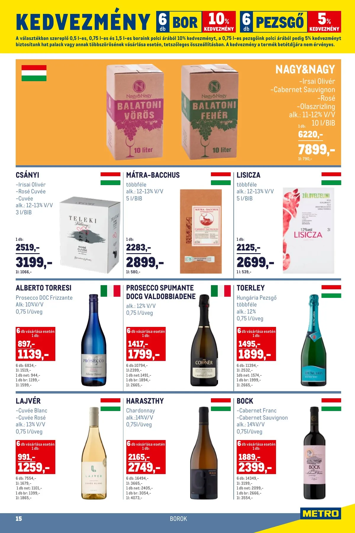 Metro akciós újság Horeca 04.20–05.17 – 15. oldal