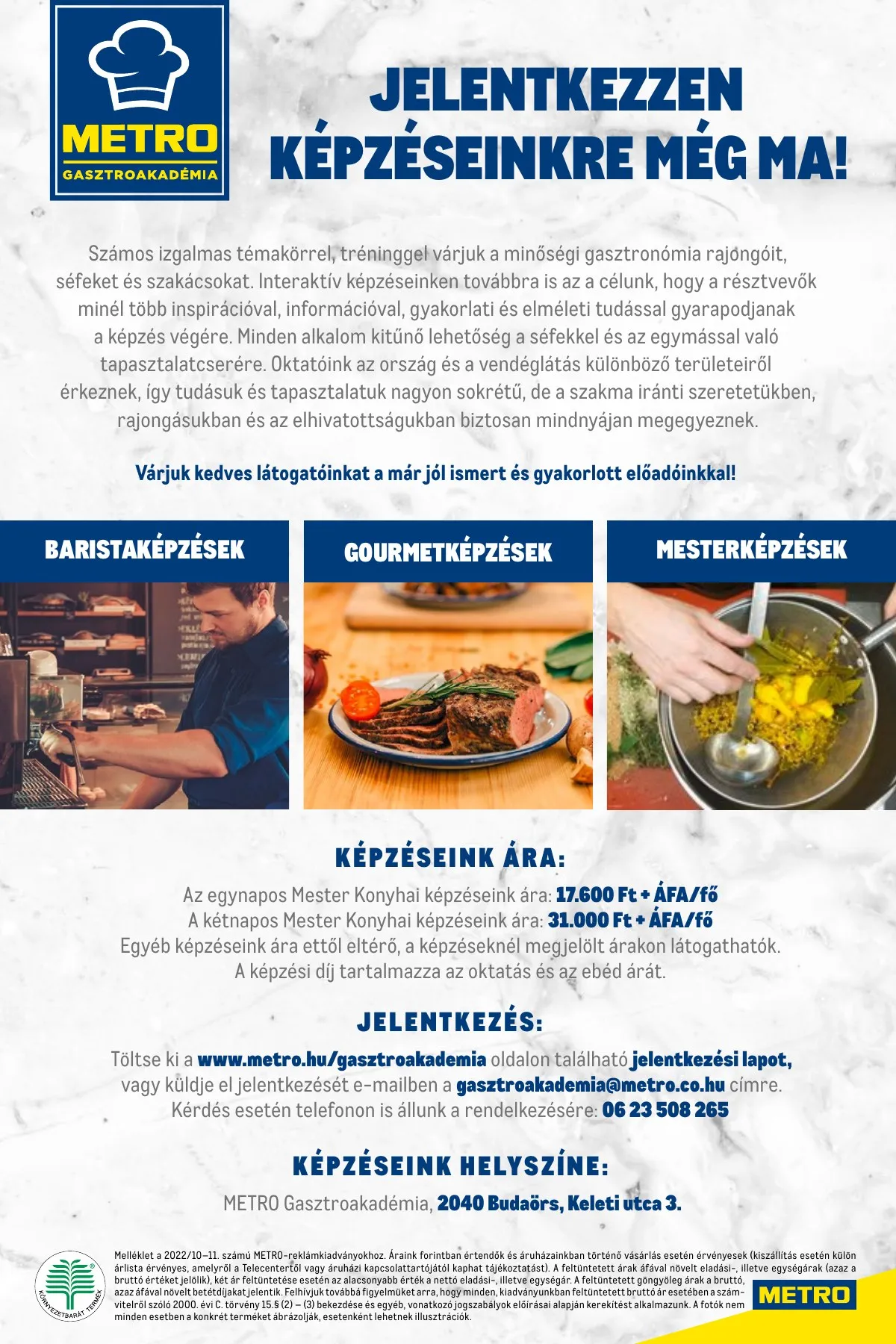 Metro akciós újság Horeca 04.20–05.17 – 20. oldal
