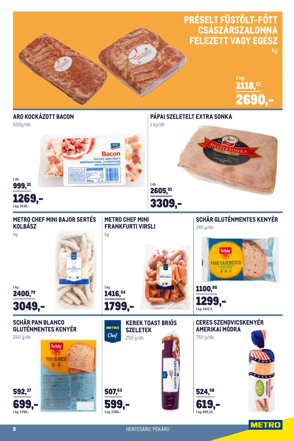 Metro akciós újság Horeca 04.20–05.17 – 5. oldal