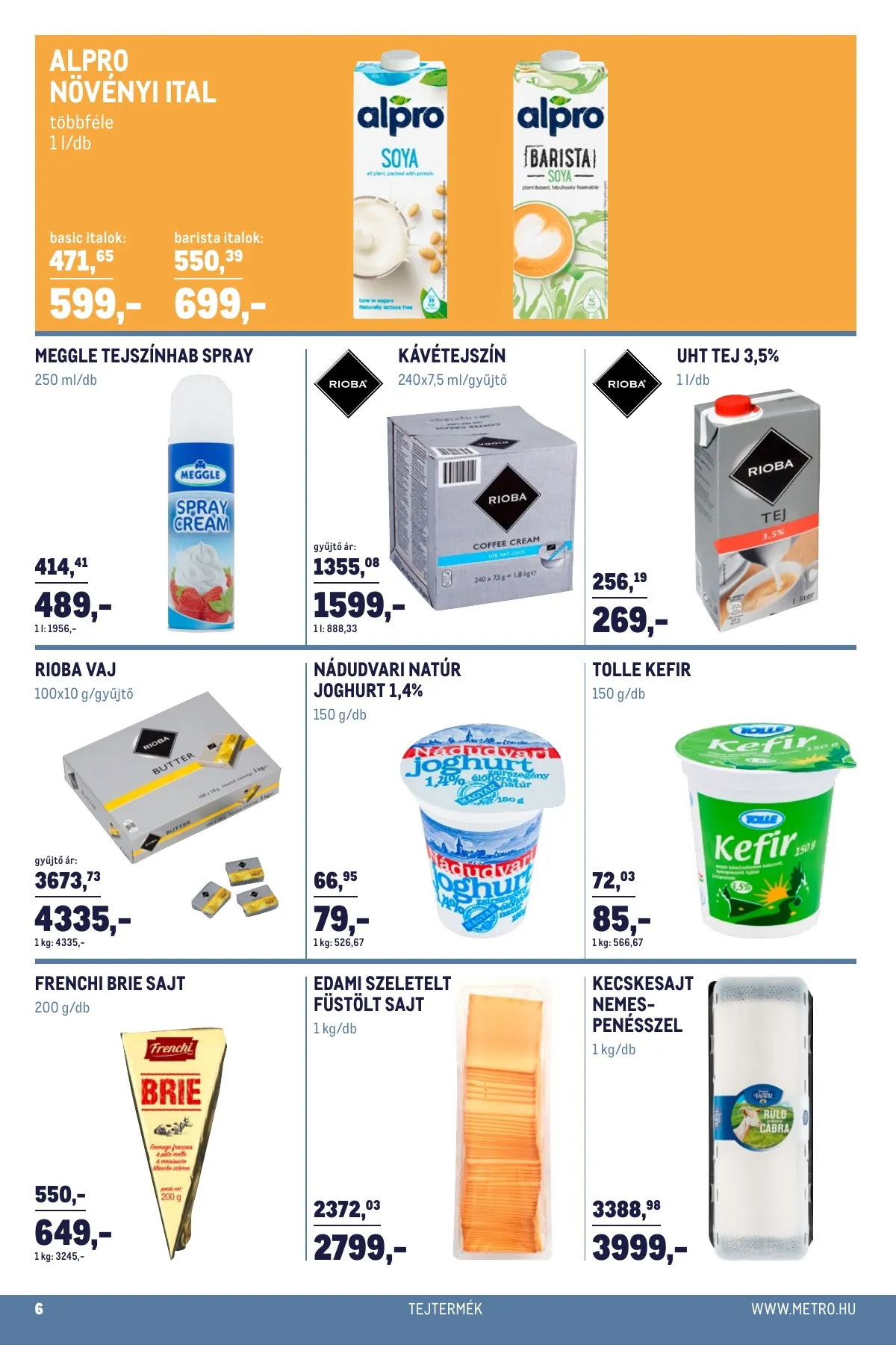 Metro akciós újság Horeca 04.20–05.17 – 6. oldal