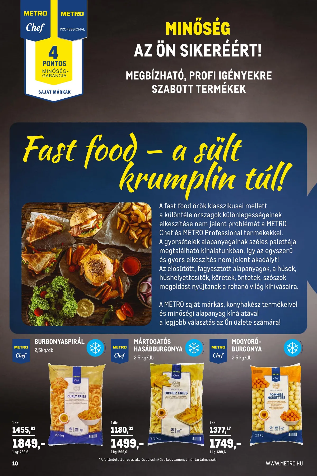 Metro akciós újság Horeca 05.18–06.14 – 10. oldal