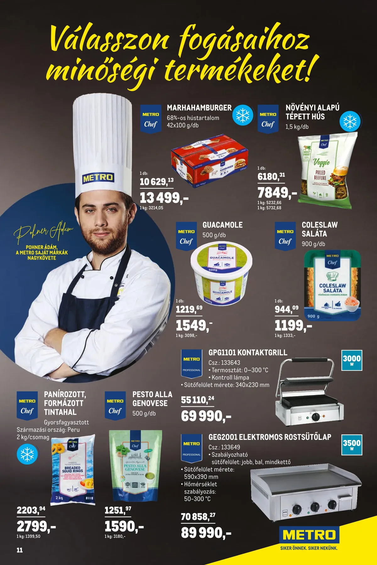 Metro akciós újság Horeca 05.18–06.14 – 11. oldal