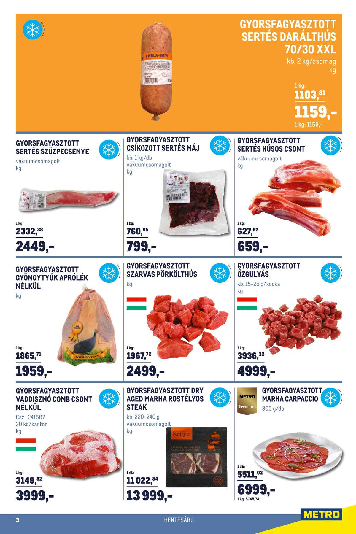 Metro akciós újság Horeca 05.18–06.14 – 3. oldal