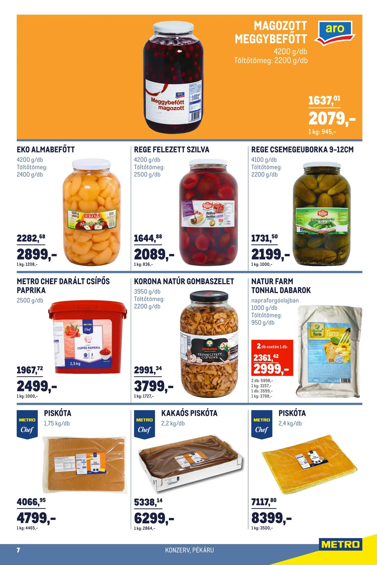 Metro akciós újság Horeca 05.18–06.14 – 7. oldal