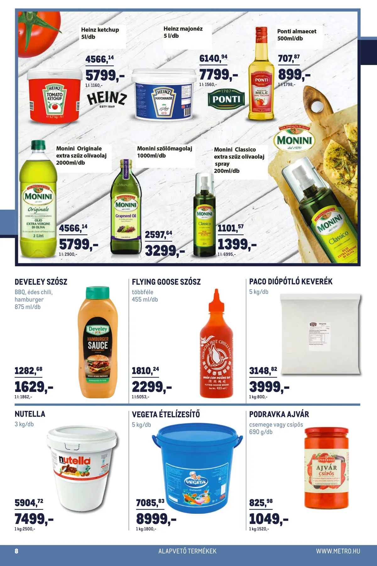 Metro akciós újság Horeca 05.18–06.14 – 8. oldal