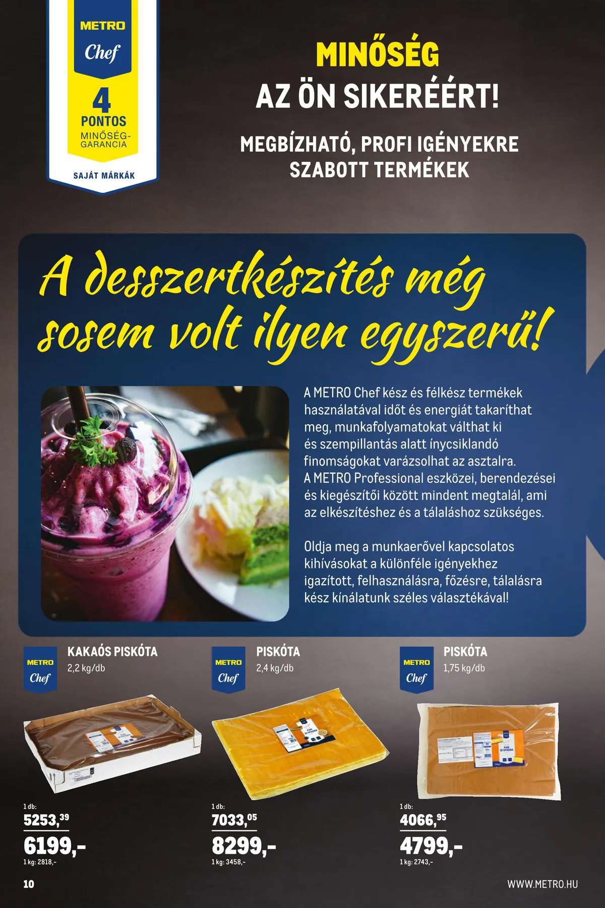 Metro akciós újság Horeca 06.15–07.12 – 10. oldal