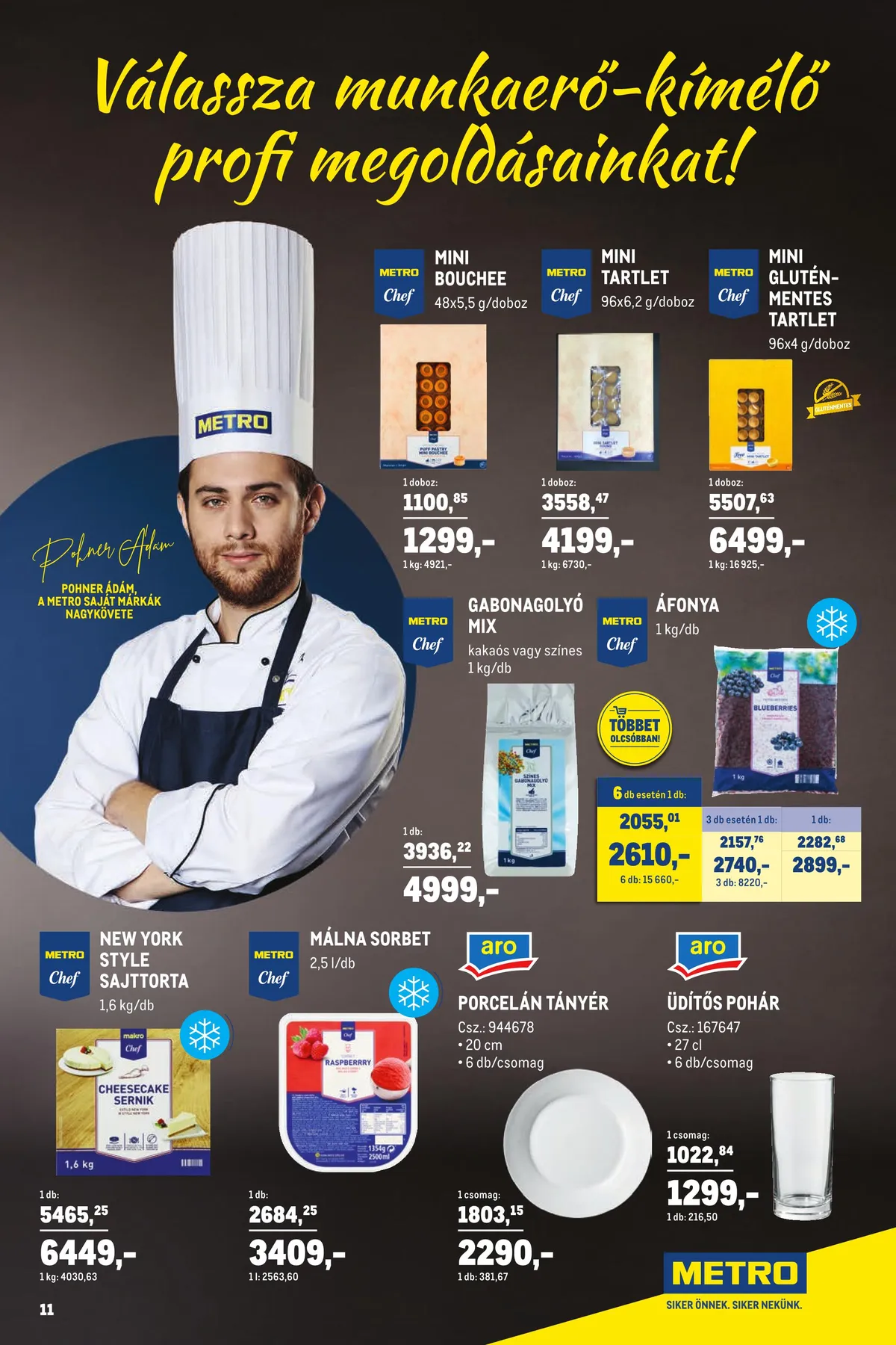 Metro akciós újság Horeca 06.15–07.12 – 11. oldal