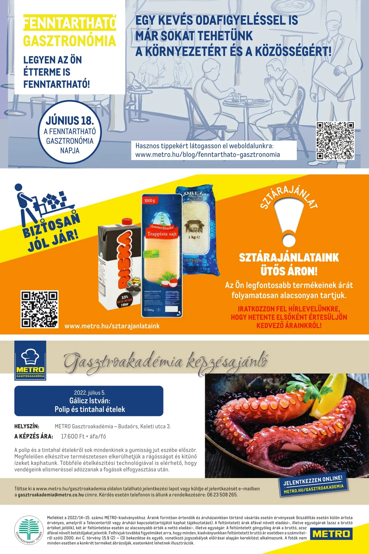 Metro akciós újság Horeca 06.15–07.12 – 16. oldal