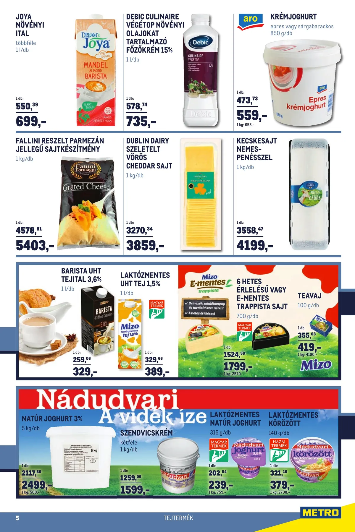 Metro akciós újság Horeca 06.15–07.12 – 5. oldal