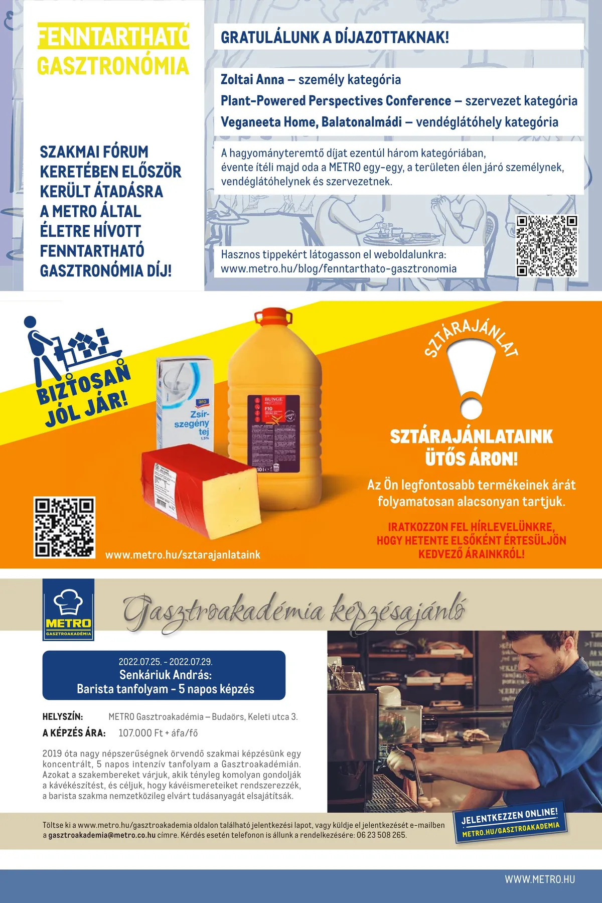 Metro akciós újság Horeca 07.13–08.09 – 16. oldal