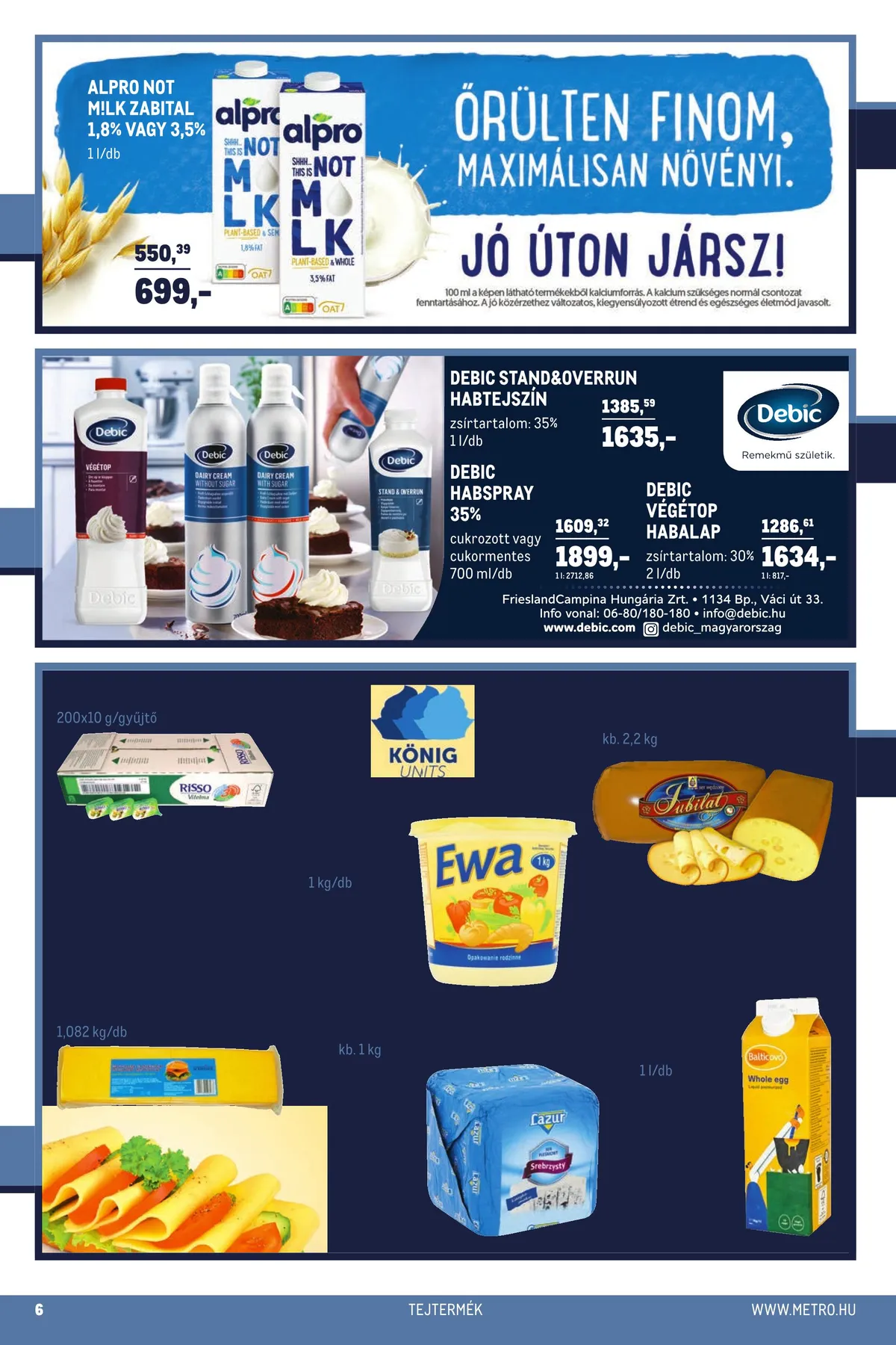 Metro akciós újság Horeca 07.13–08.09 – 6. oldal