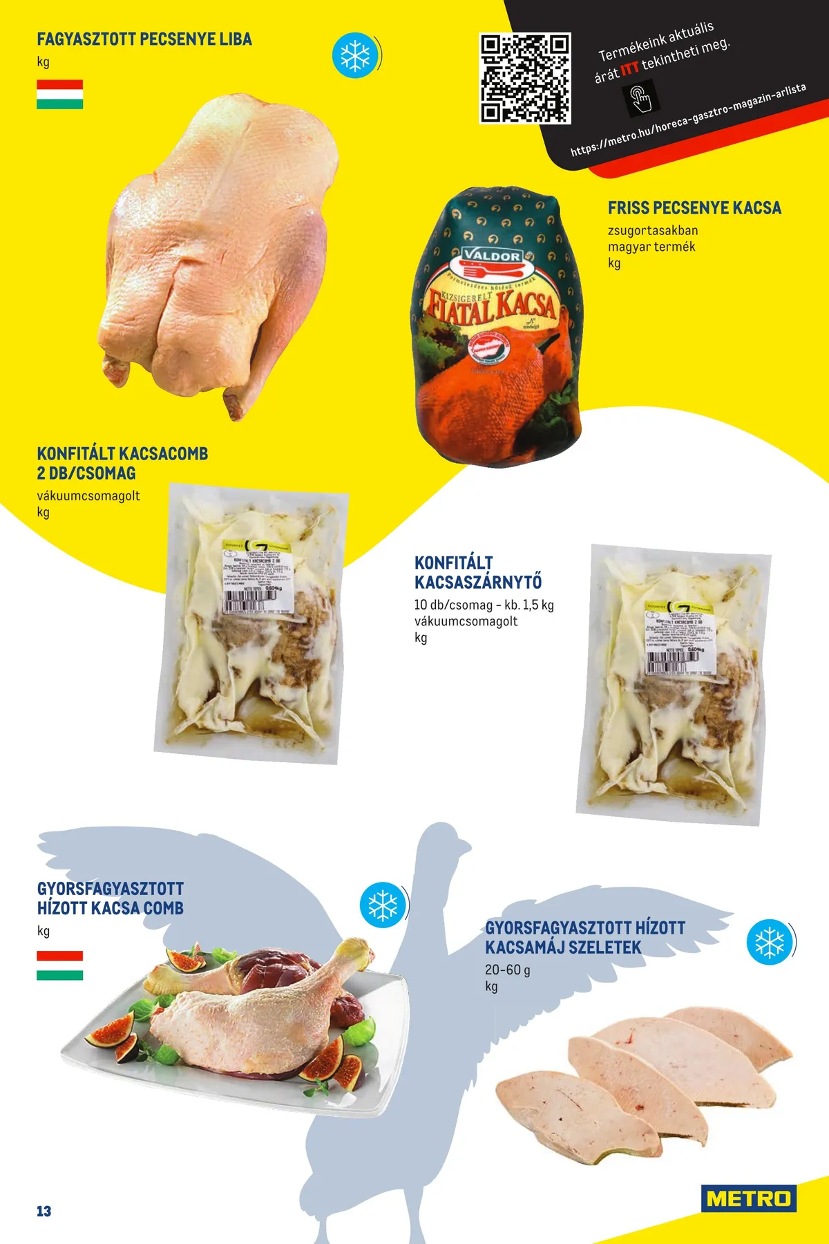 Metro akciós újság Horeca 10.05–11.01 – 13. oldal