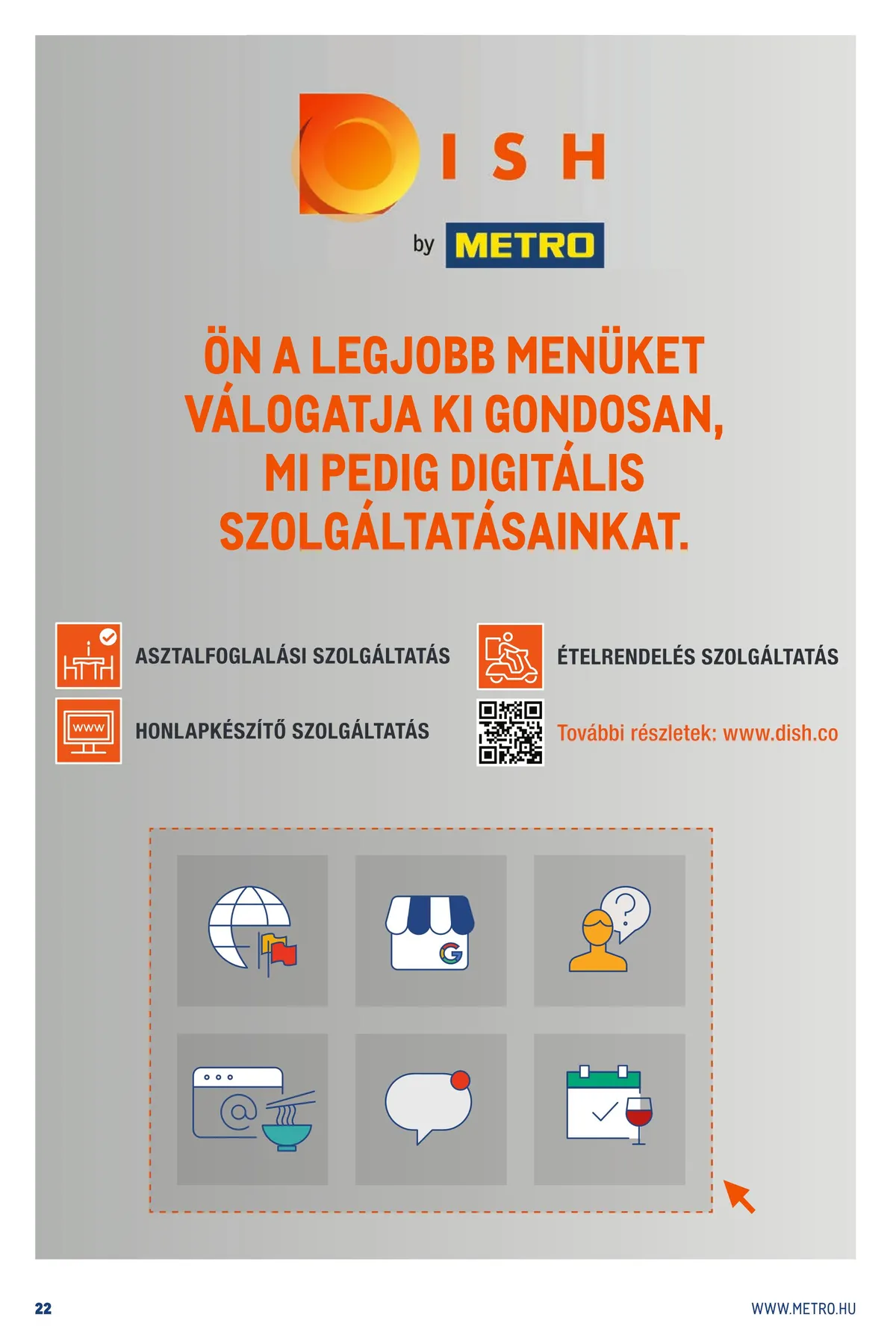 Metro akciós újság Horeca 10.05–11.01 – 22. oldal