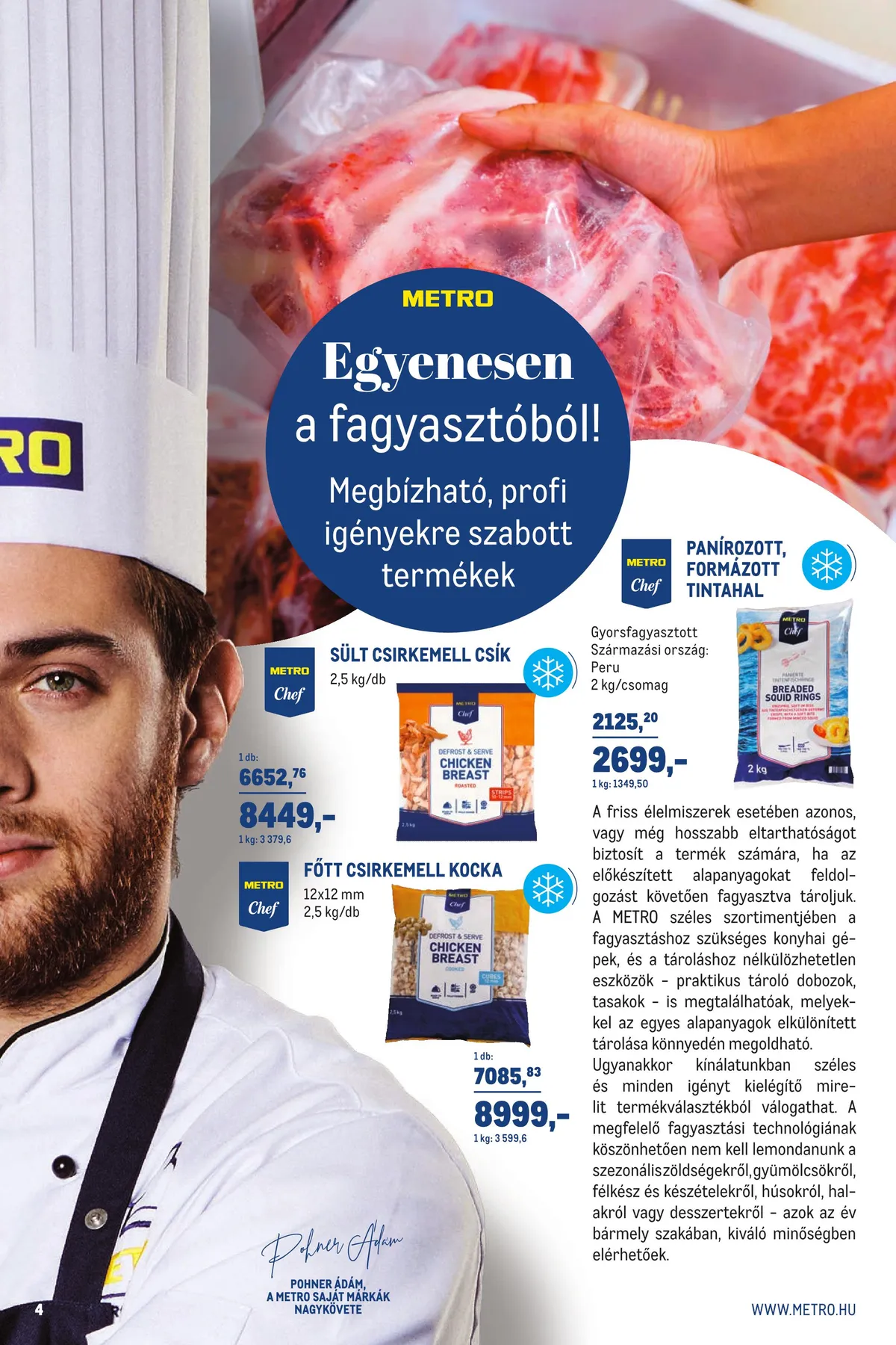 Metro akciós újság Horeca 10.05–11.01 – 4. oldal