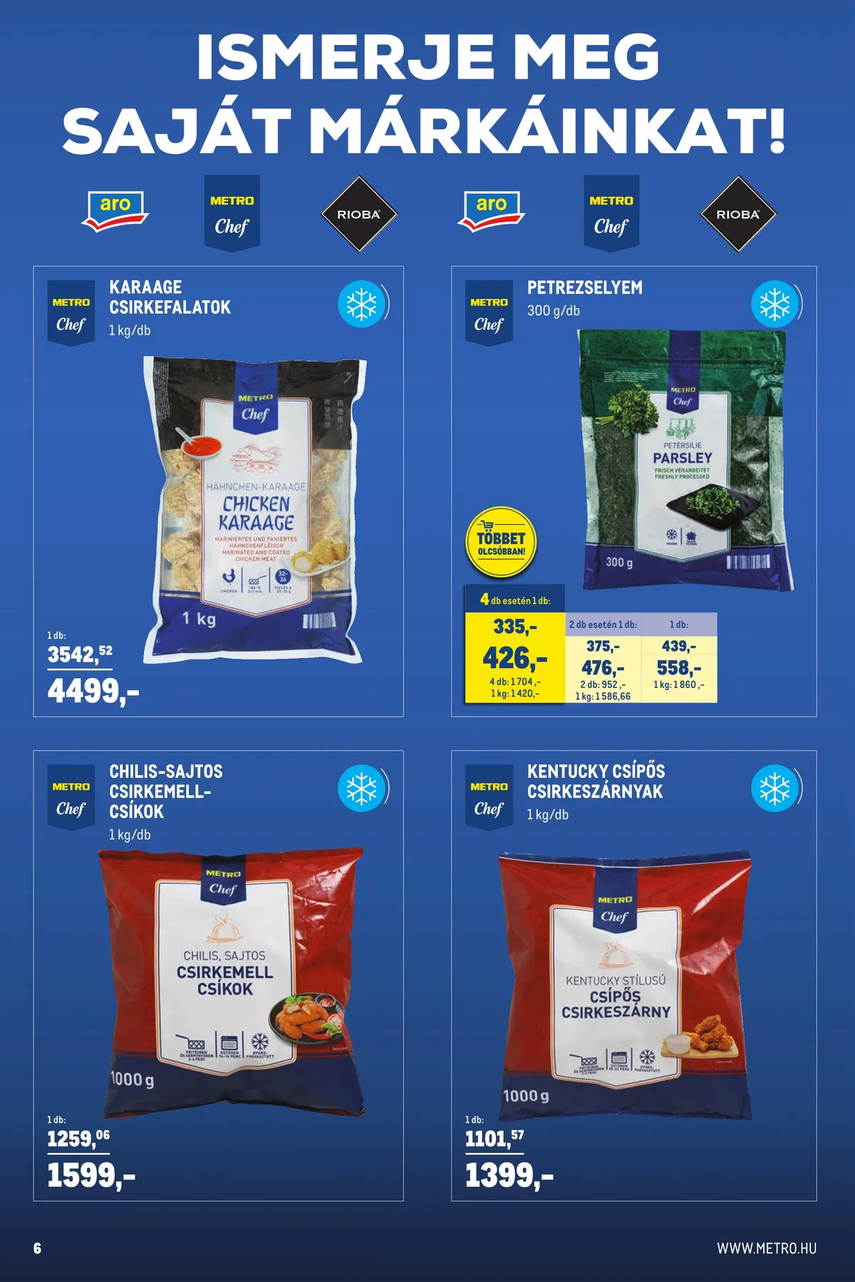 Metro akciós újság Horeca 10.05–11.01 – 6. oldal