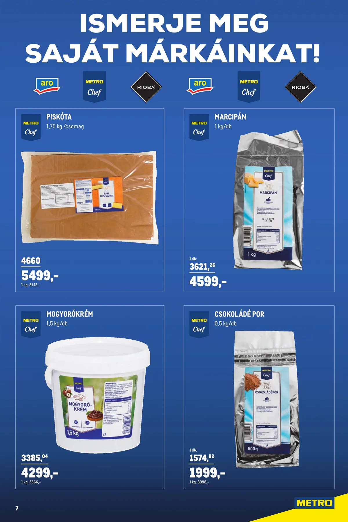 Metro akciós újság Horeca 10.05–11.01 – 7. oldal