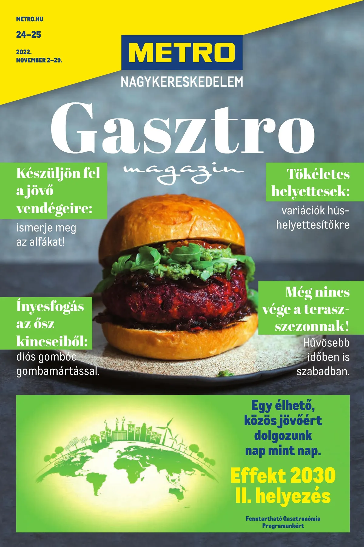 Metro akciós újság Horeca 11.02–11.29