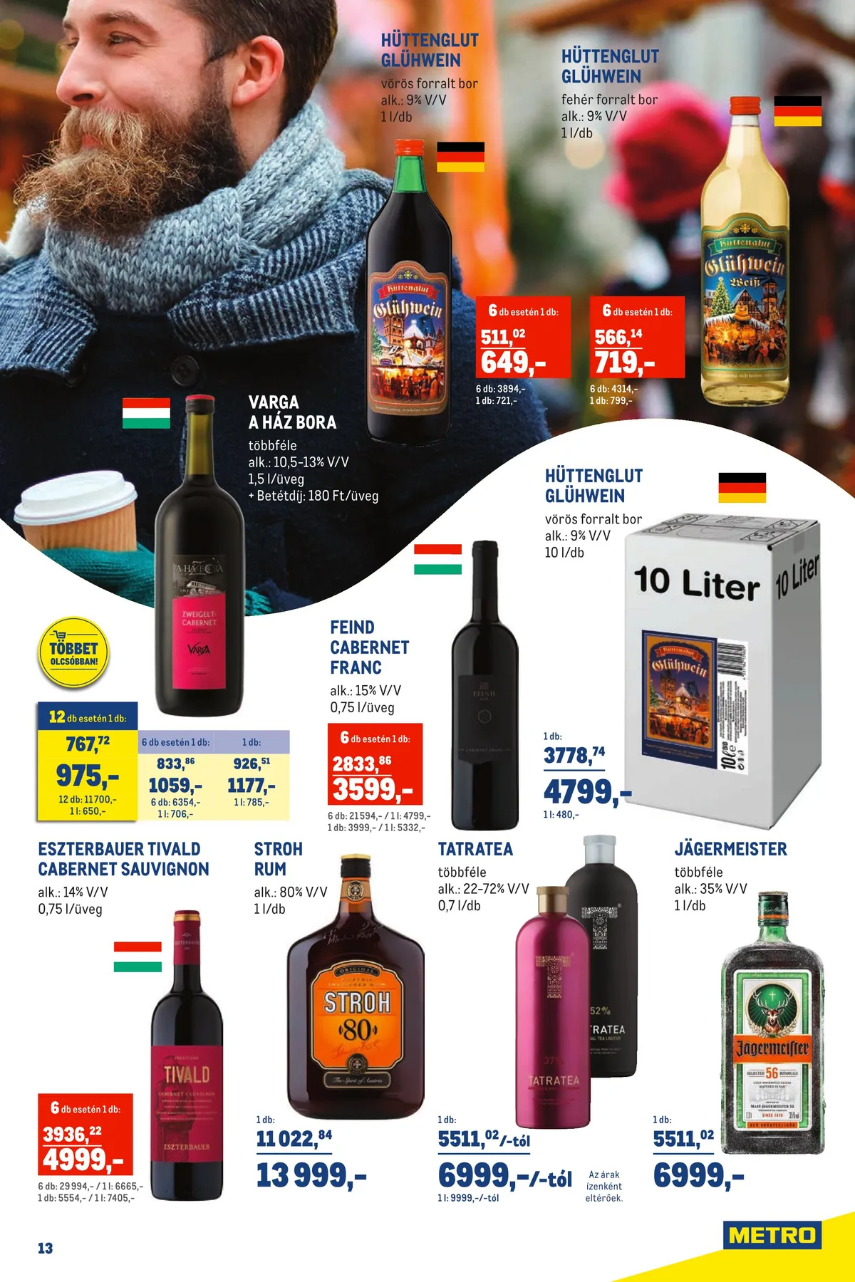 Metro akciós újság Horeca 11.02–11.29 – 13. oldal