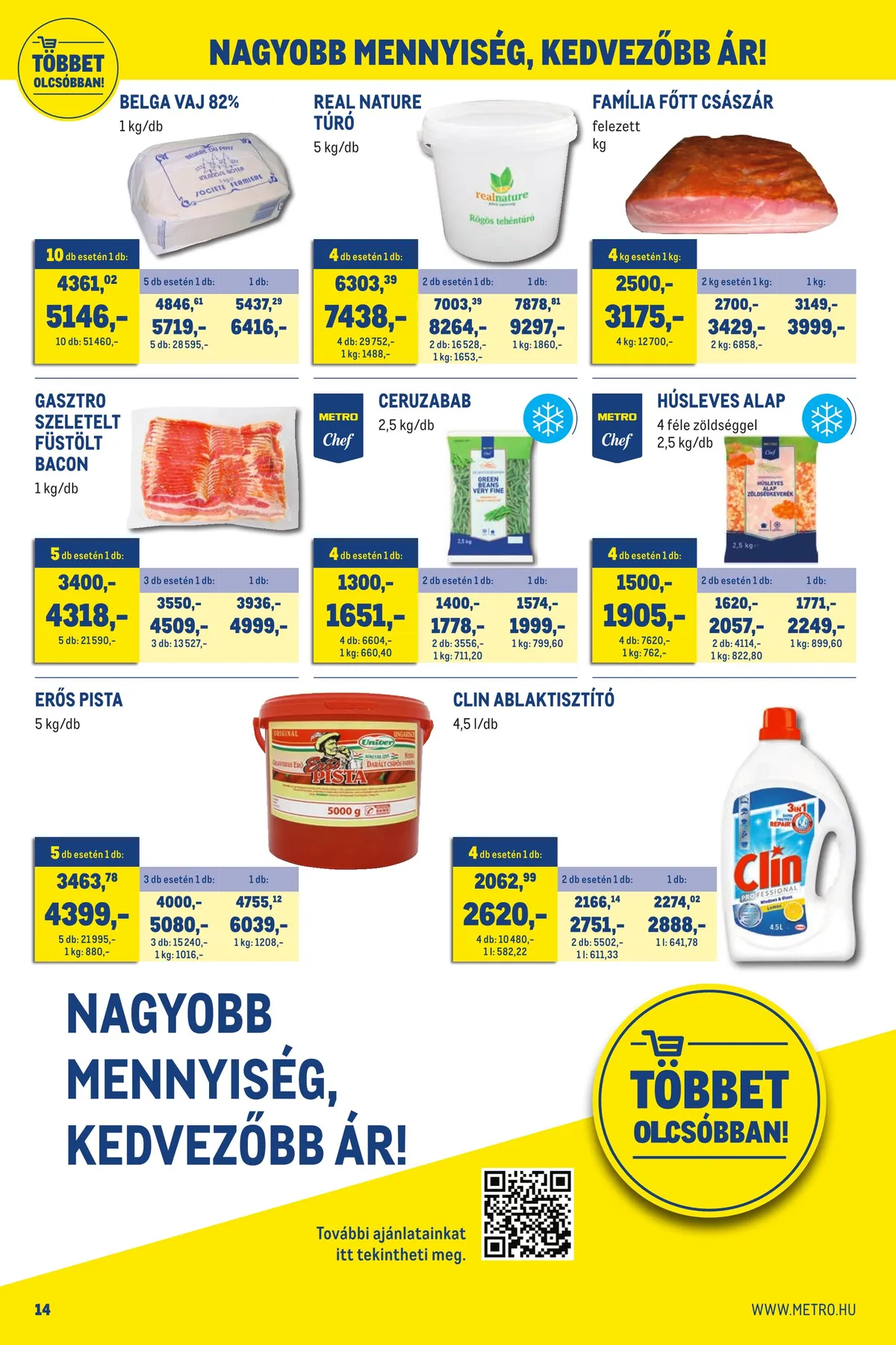 Metro akciós újság Horeca 11.02–11.29 – 14. oldal