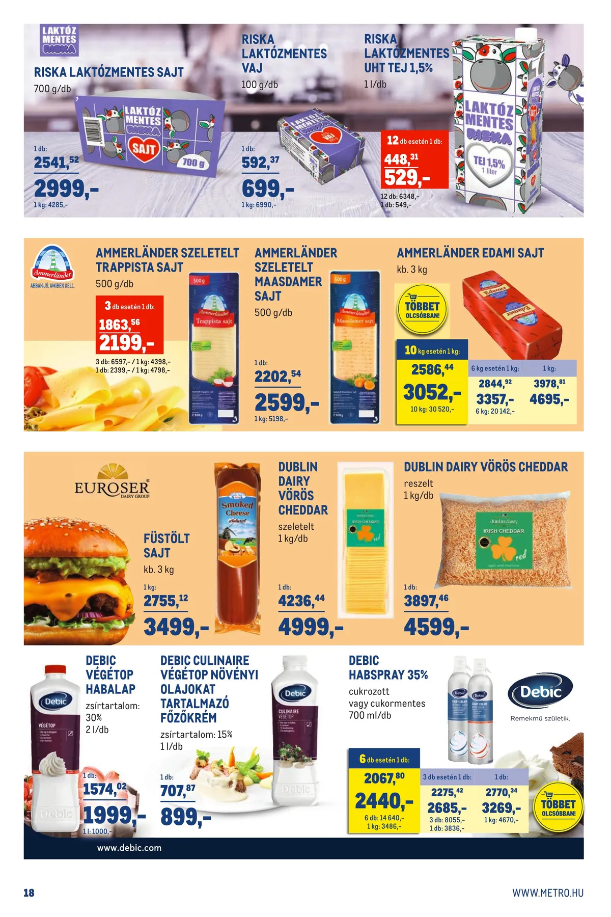 Metro akciós újság Horeca 11.02–11.29 – 18. oldal