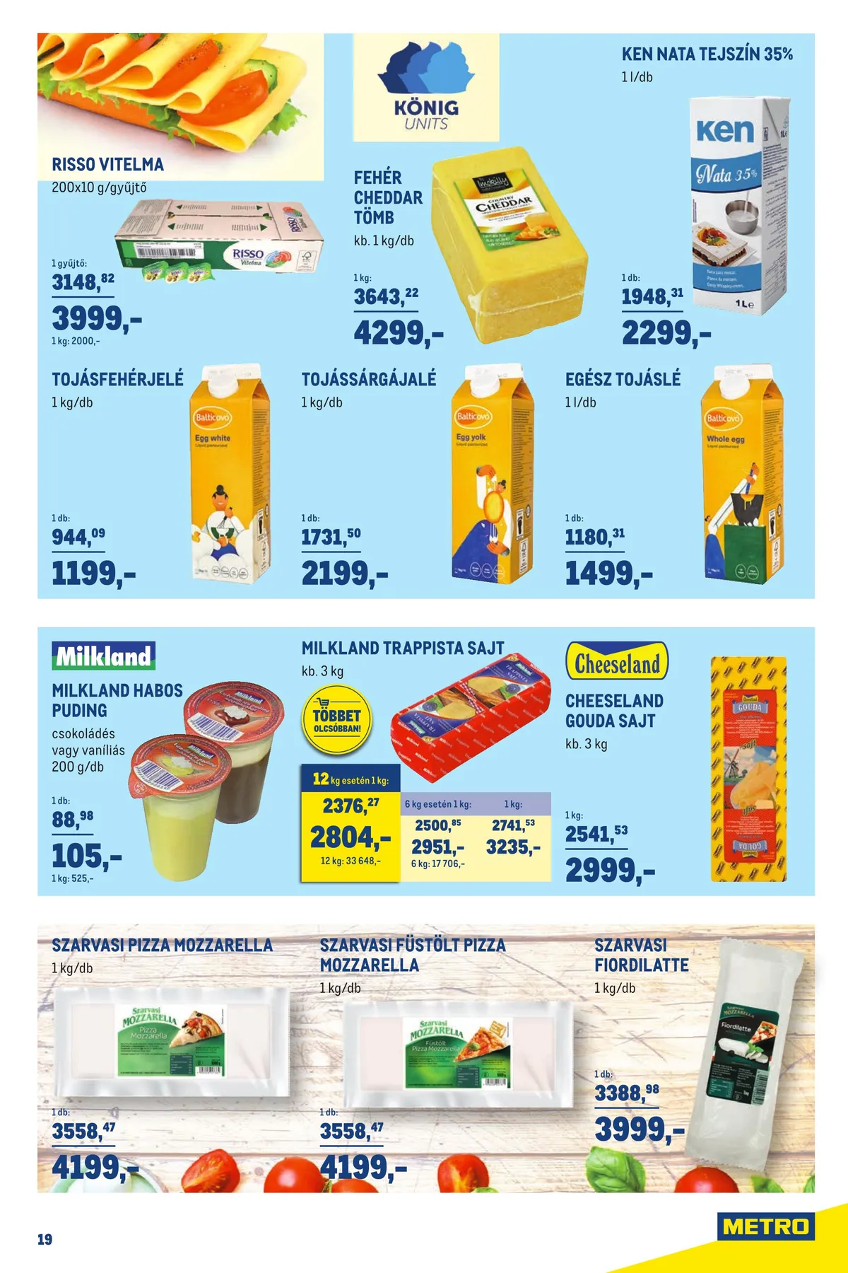 Metro akciós újság Horeca 11.02–11.29 – 19. oldal