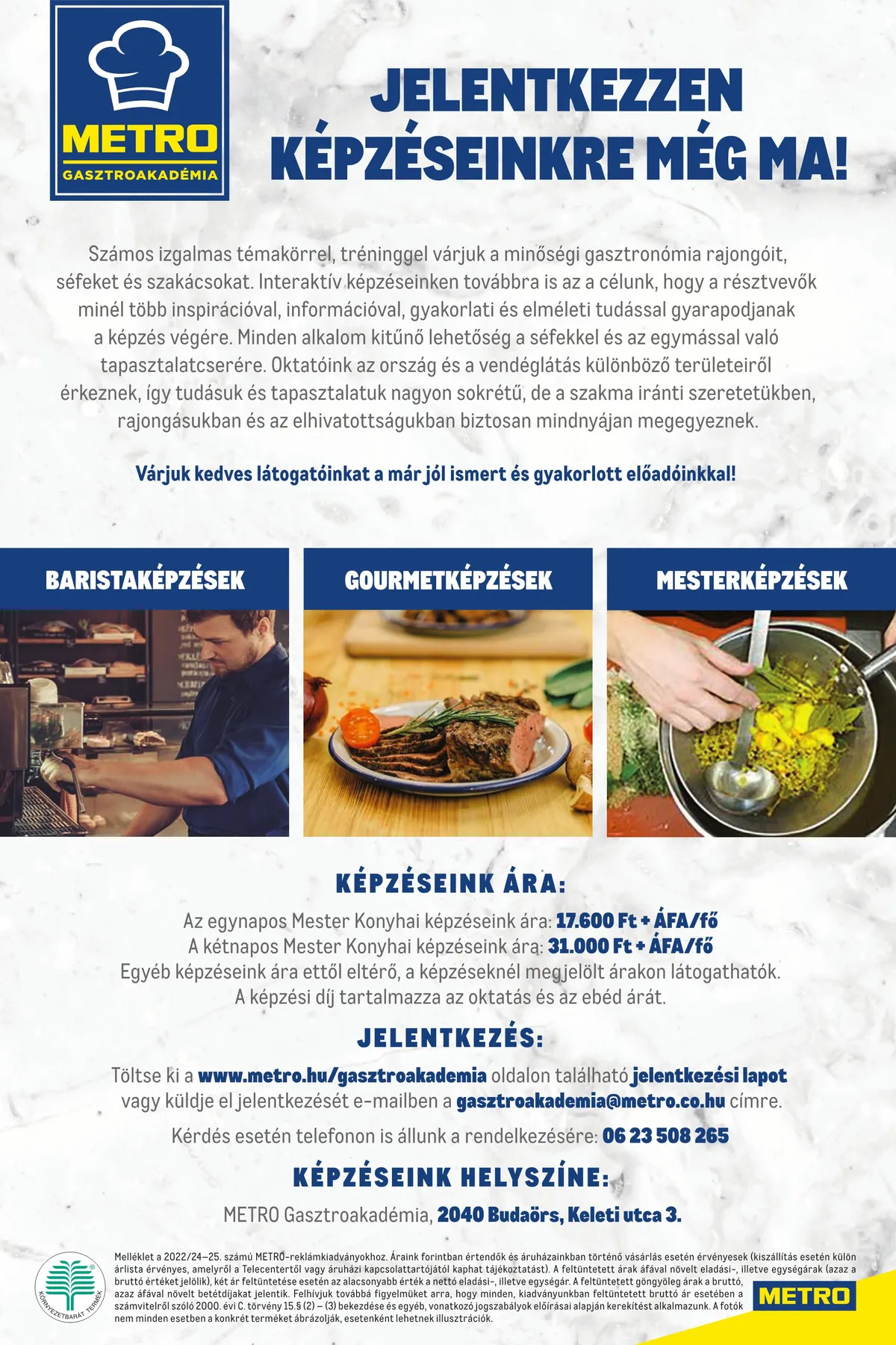 Metro akciós újság Horeca 11.02–11.29 – 24. oldal