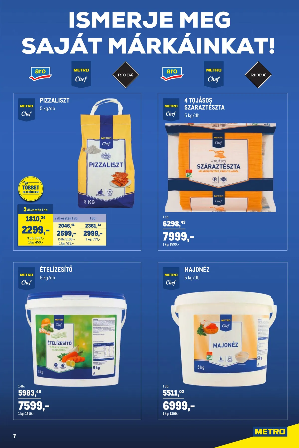 Metro akciós újság Horeca 11.02–11.29 – 7. oldal