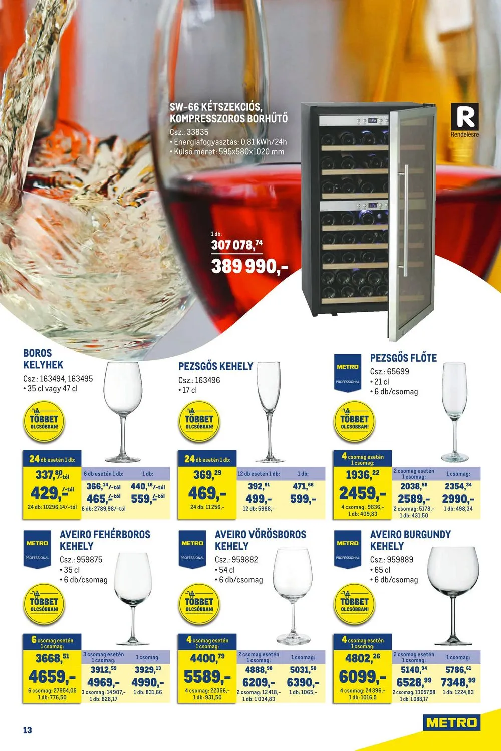 Metro akciós újság Horeca 03.01–03.28 – 13. oldal