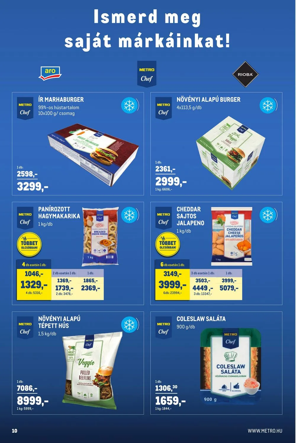 Metro akciós újság Horeca 03.29–05.02 – 10. oldal