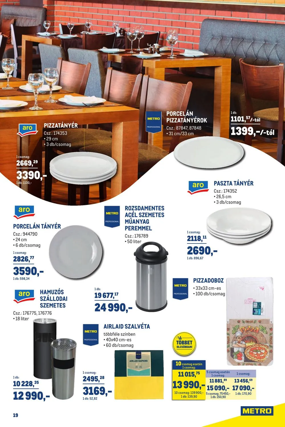 Metro akciós újság Horeca 03.29–05.02 – 19. oldal