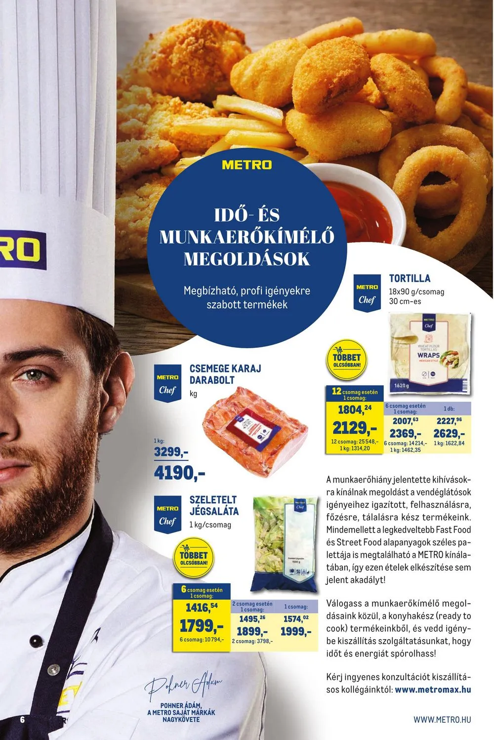 Metro akciós újság Horeca 03.29–05.02 – 6. oldal