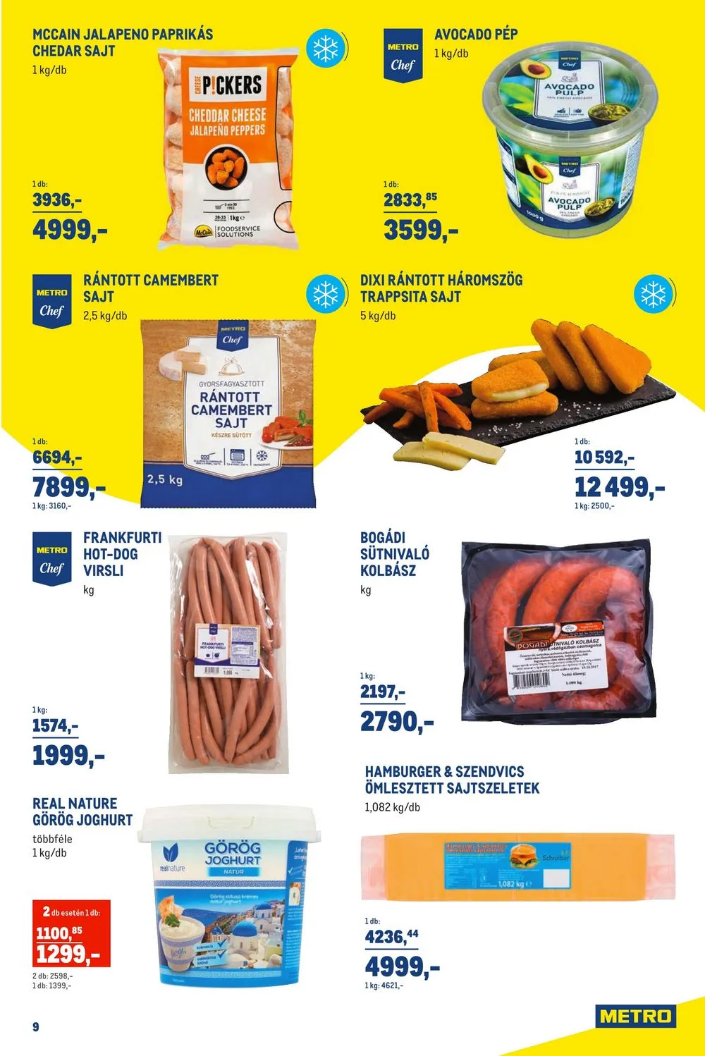 Metro akciós újság Horeca 03.29–05.02 – 9. oldal