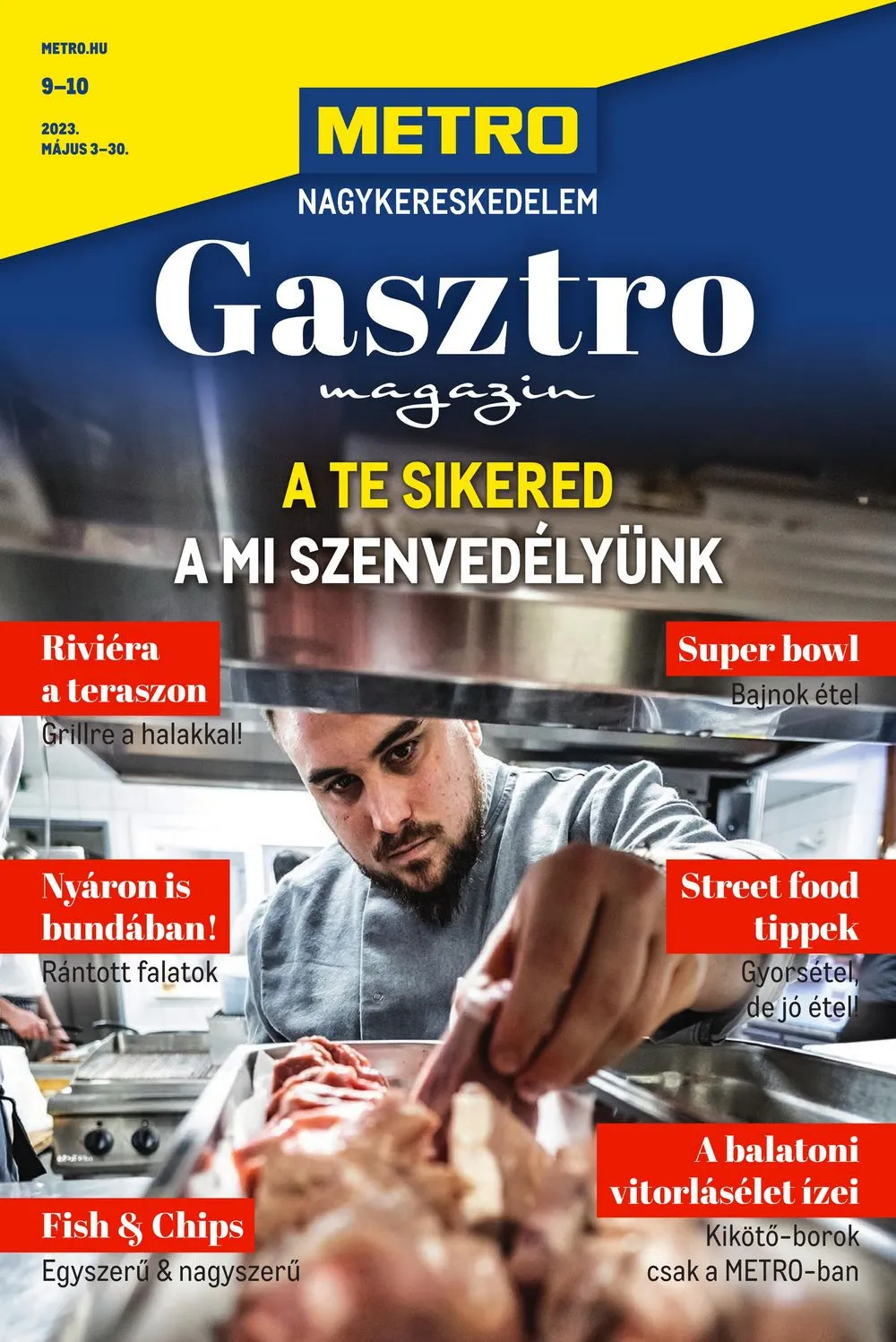 Metro akciós újság Horeca 05.03–05.30