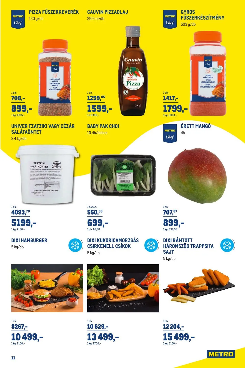 Metro akciós újság Horeca 05.03–05.30 – 11. oldal