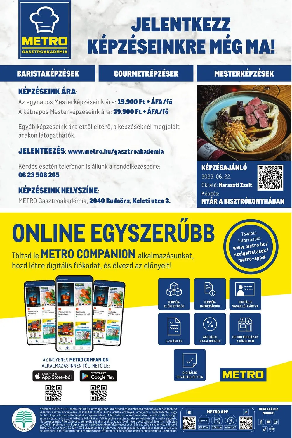 Metro akciós újság Horeca 05.03–05.30 – 24. oldal
