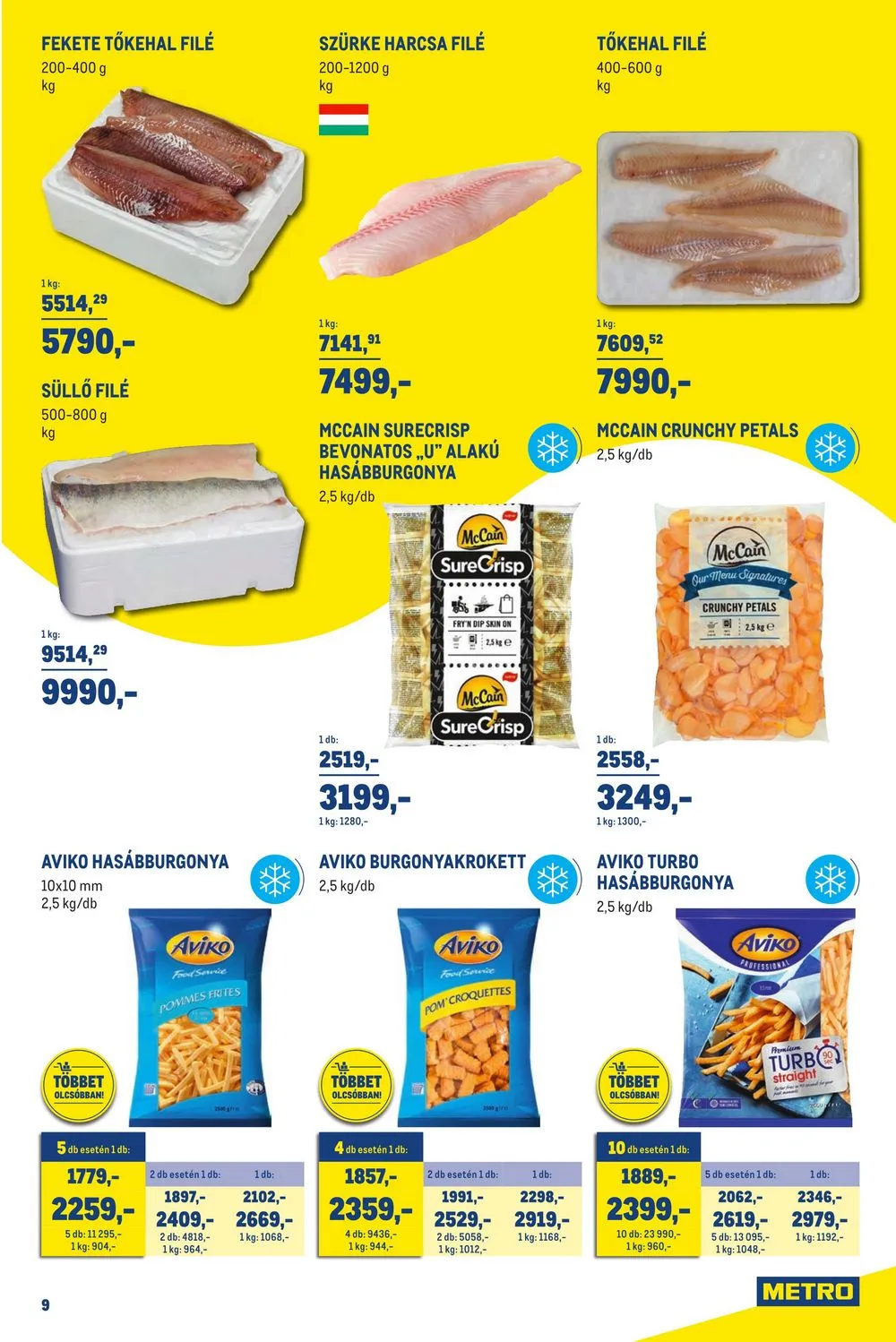 Metro akciós újság Horeca 05.03–05.30 – 9. oldal