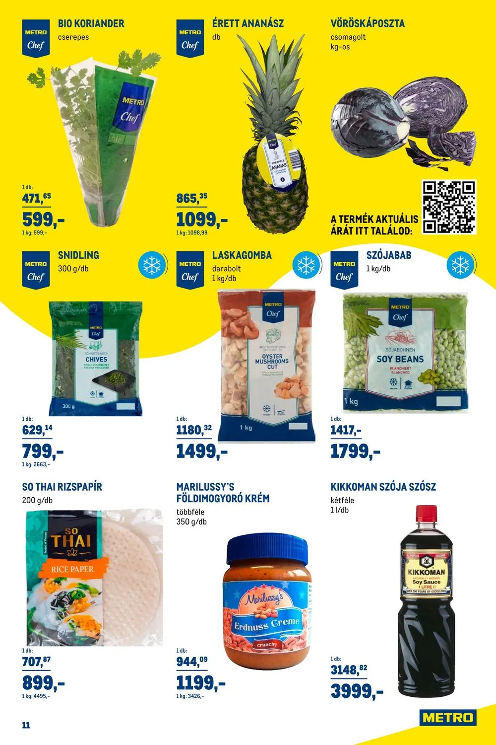 Metro akciós újság Horeca 05.31–06.27 – 11. oldal