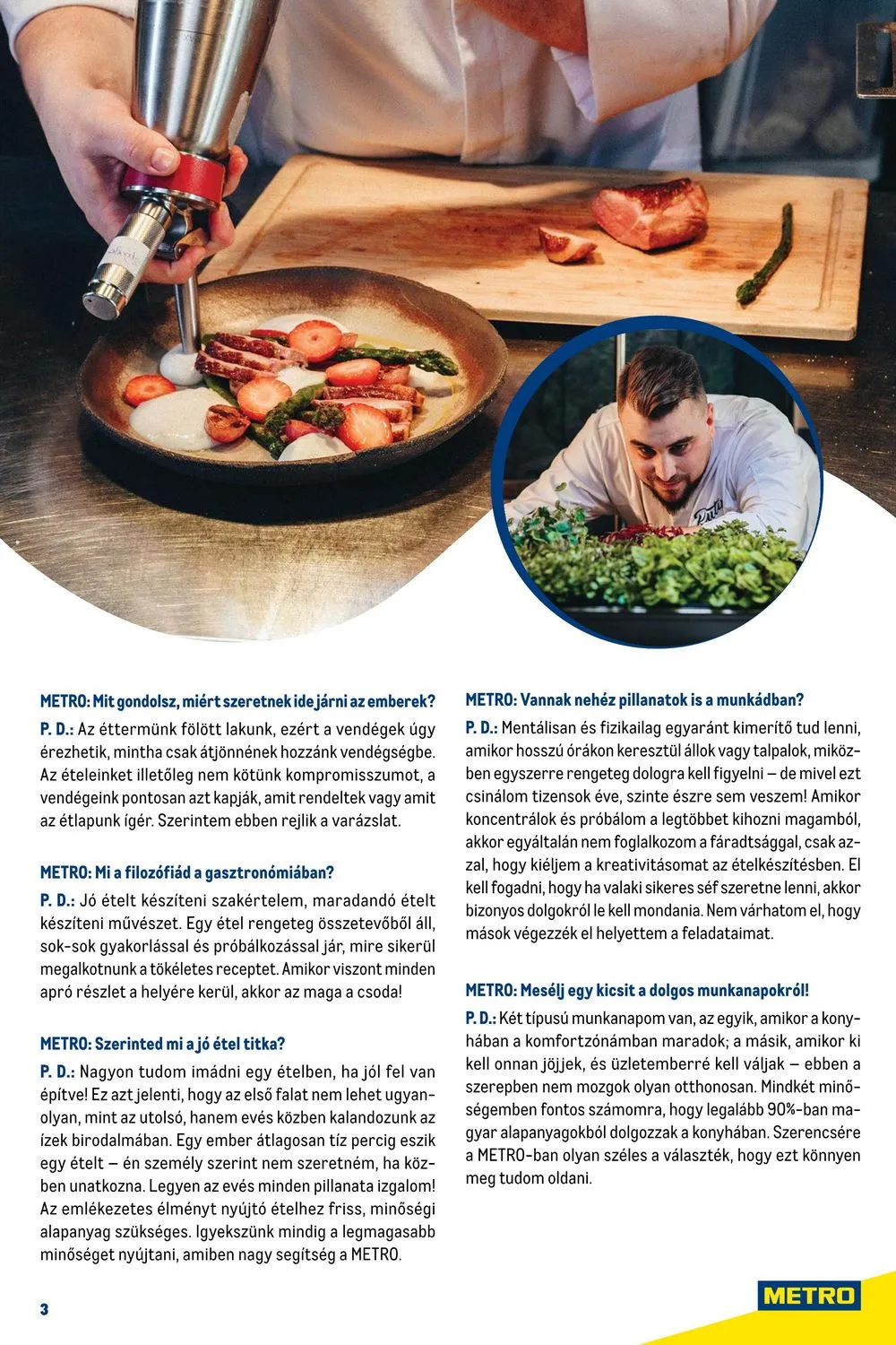Metro akciós újság Horeca 05.31–06.27 – 3. oldal
