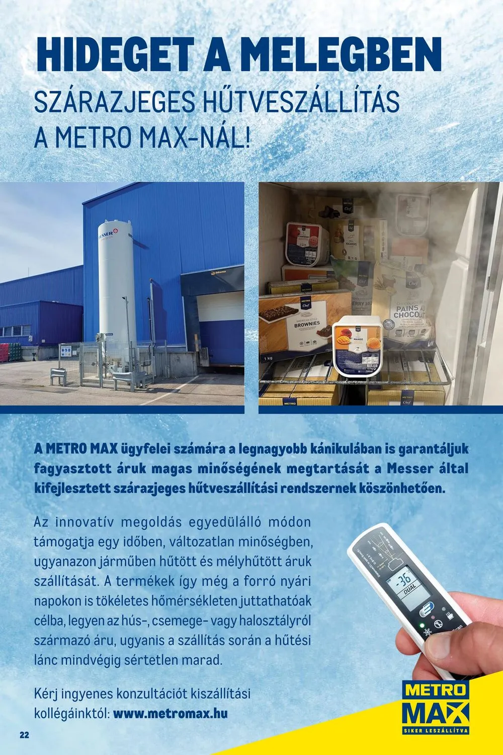 Metro akciós újság Horeca 07.26–08.22 – 22. oldal