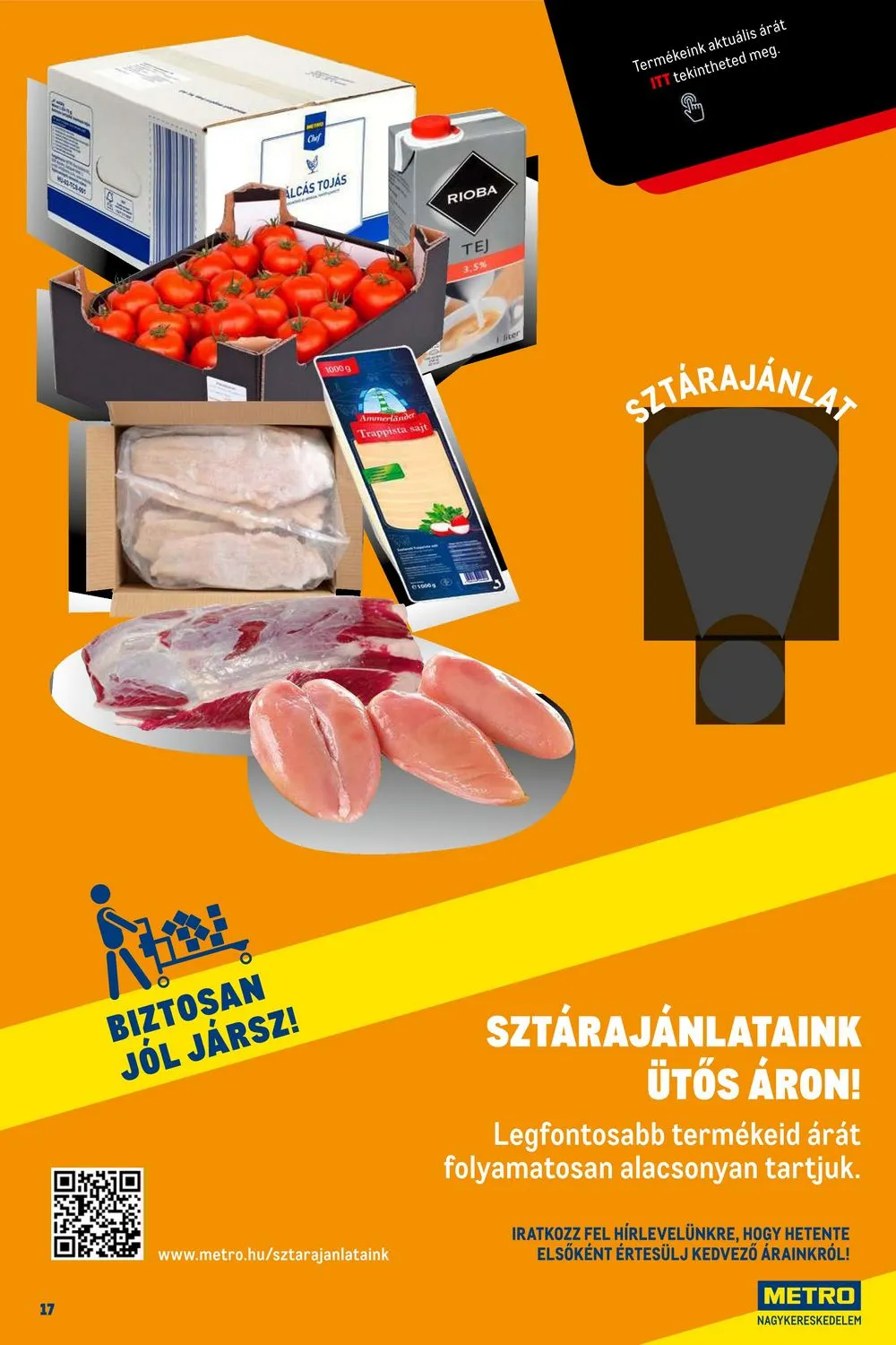 Metro akciós újság Horeca 08.23–09.19 – 17. oldal