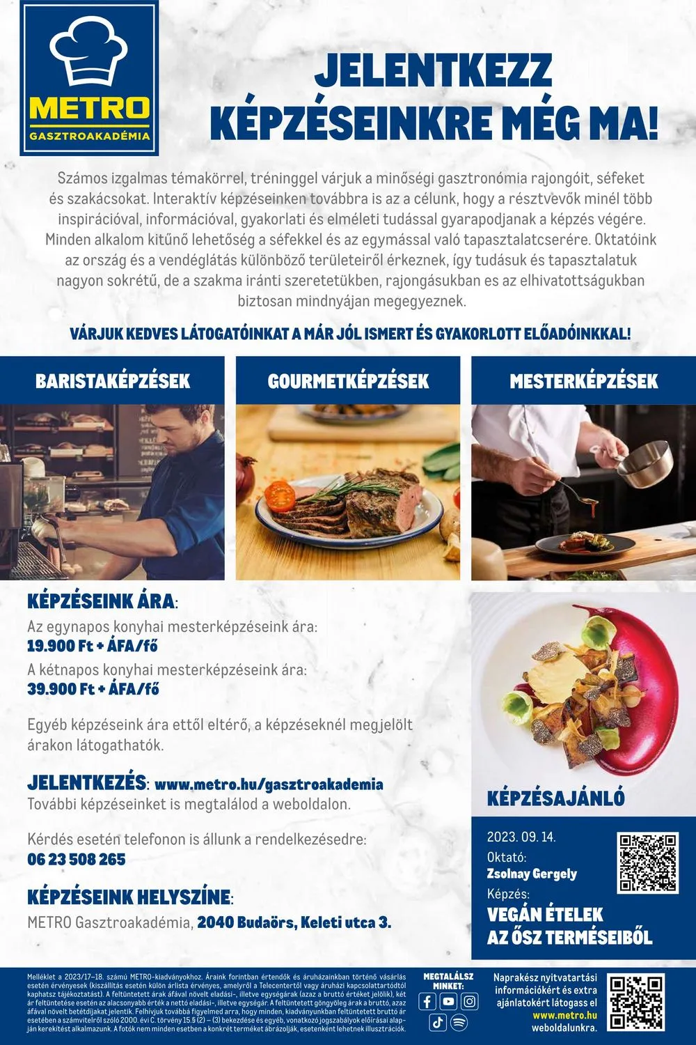 Metro akciós újság Horeca 08.23–09.19 – 24. oldal