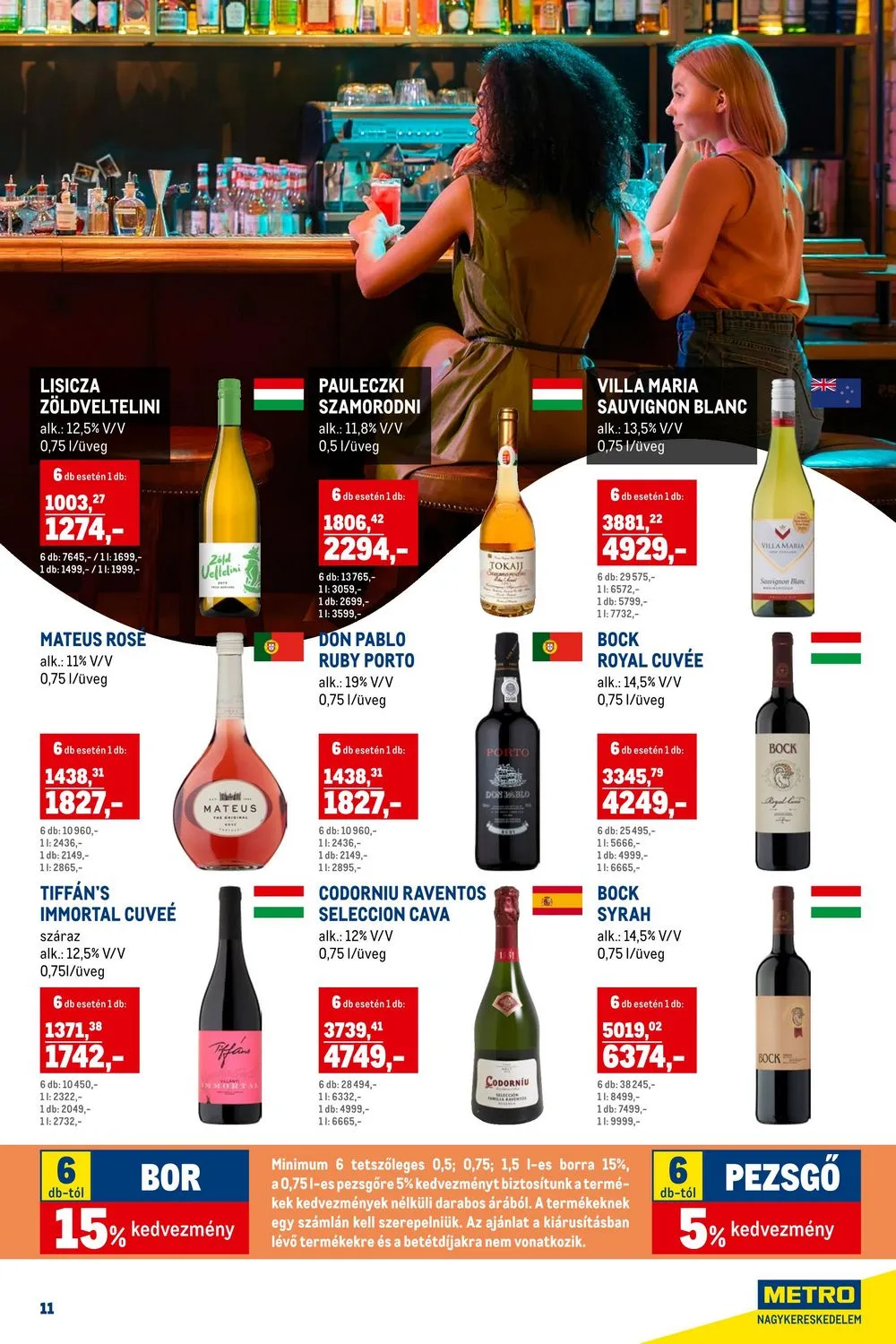 Metro akciós újság Horeca 09.20–10.17 – 11. oldal