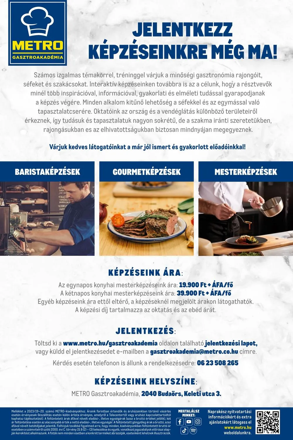 Metro akciós újság Horeca 09.20–10.17 – 24. oldal