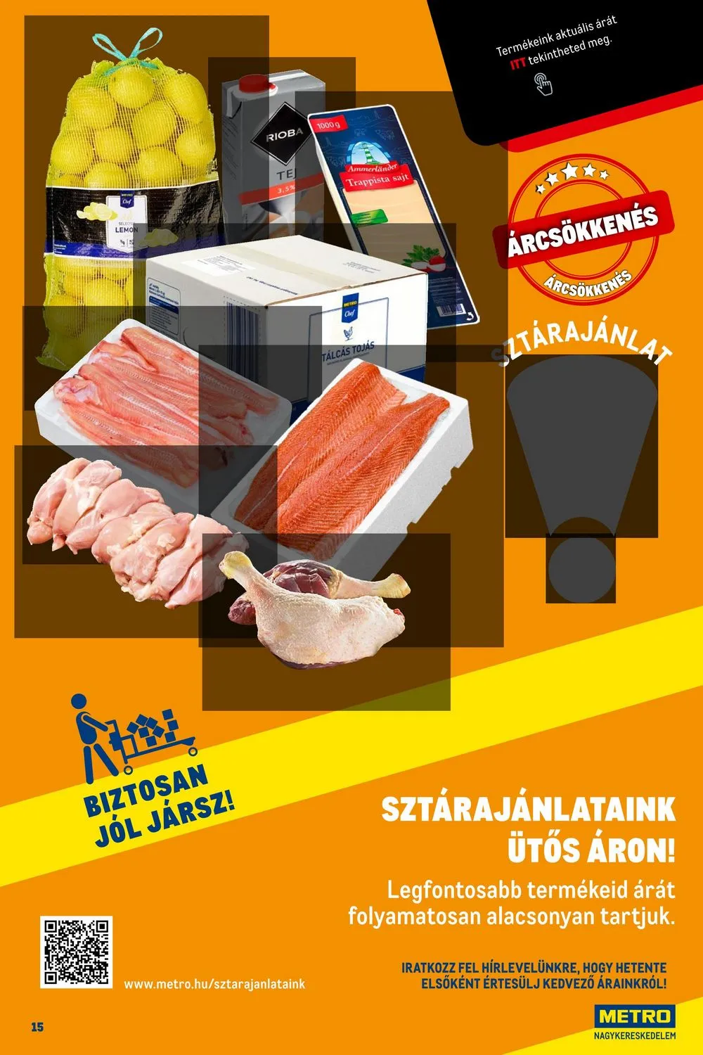 Metro akciós újság Horeca 11.02–11.30 – 15. oldal