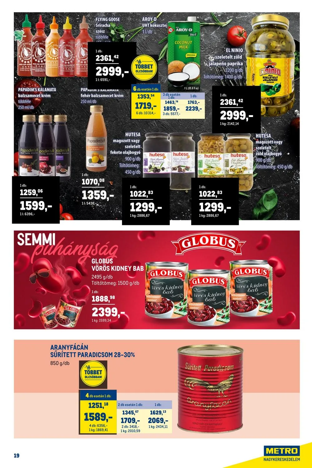 Metro akciós újság Horeca 11.02–11.30 – 19. oldal