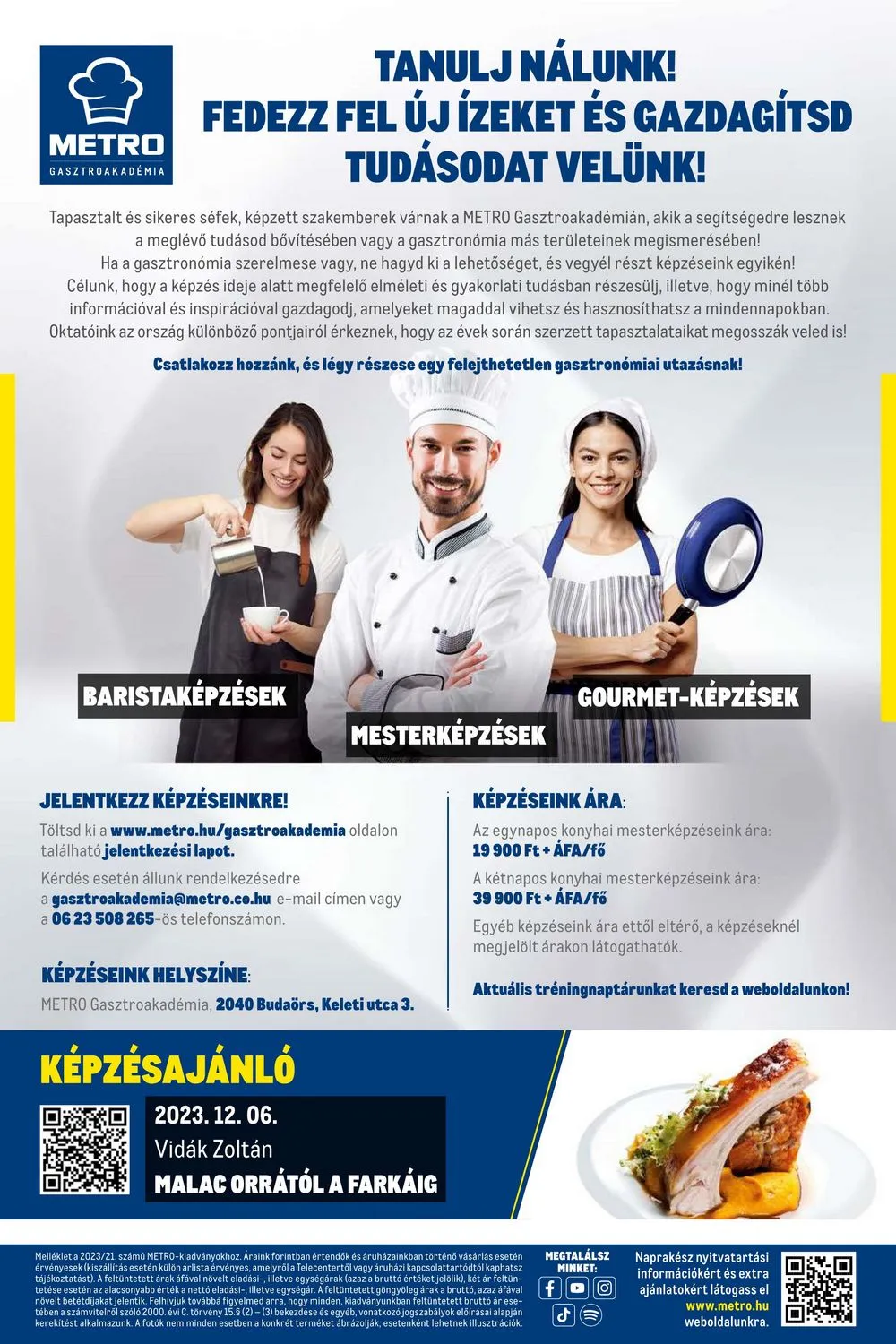 Metro akciós újság Horeca 11.02–11.30 – 24. oldal