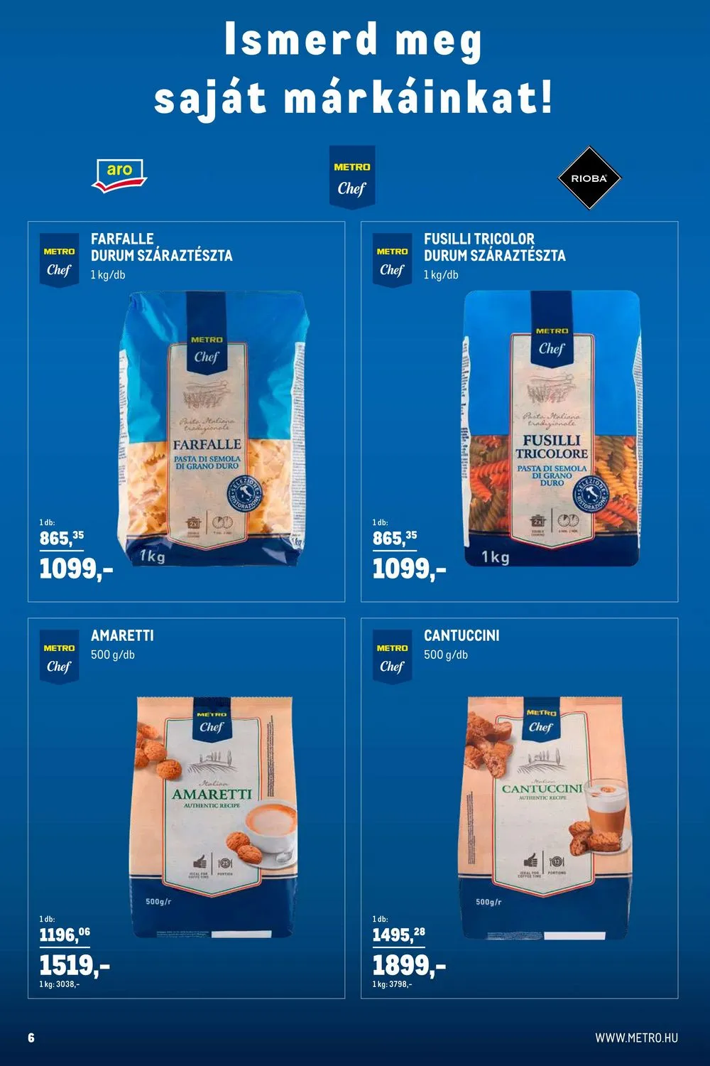 Metro akciós újság Horeca 11.02–11.30 – 6. oldal
