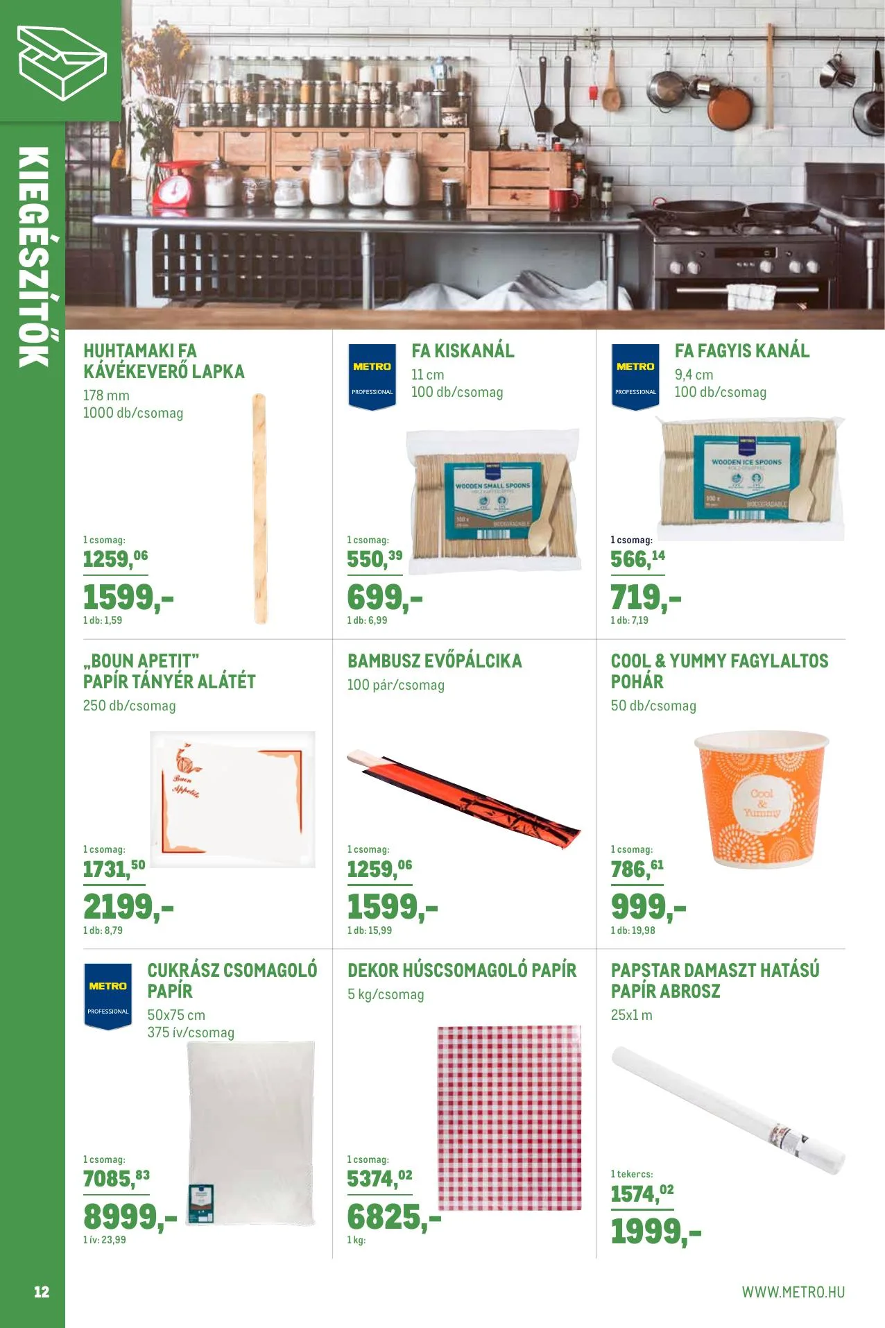 Metro akciós újság Horeca2 04.21–05.18 – 12. oldal