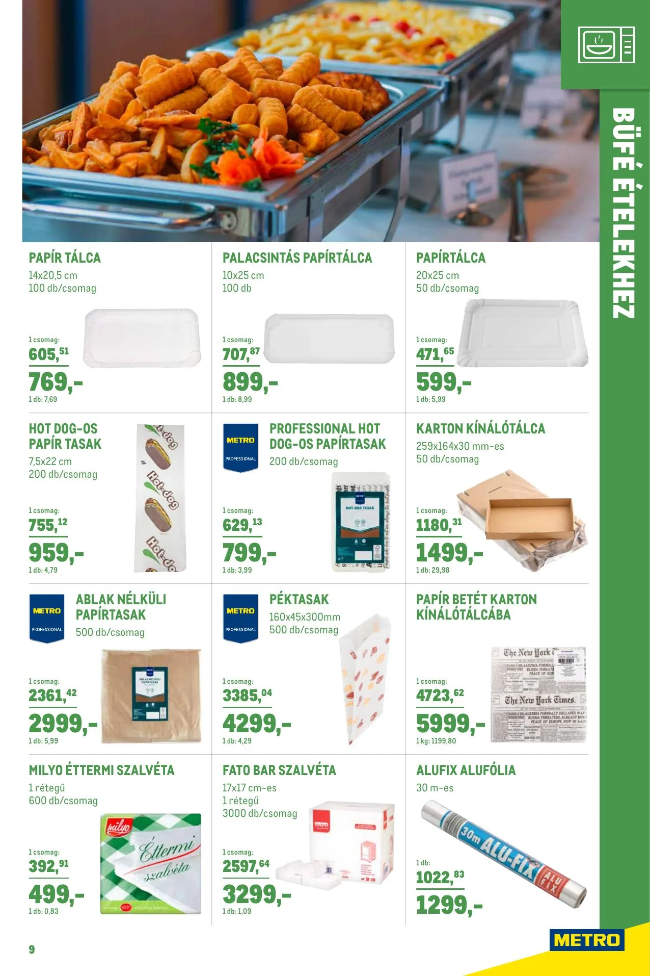 Metro akciós újság Horeca2 04.21–05.18 – 9. oldal