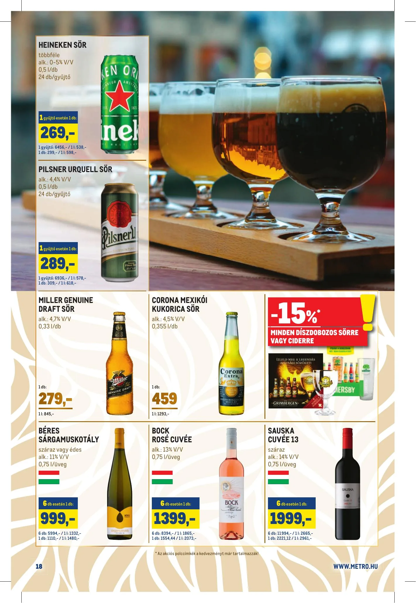 Metro akciós újság Husveti Gourmet katalógus 03.03–04.06 – 18. oldal
